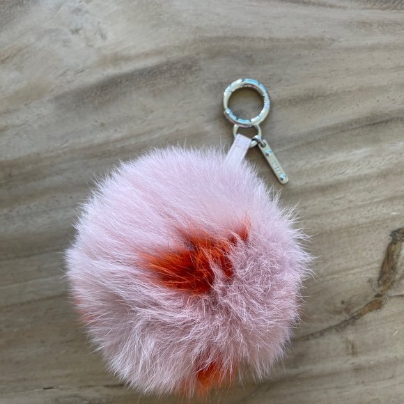 Fendi Pom Pom Multicolor Fur Charm - Picture 3 of 12